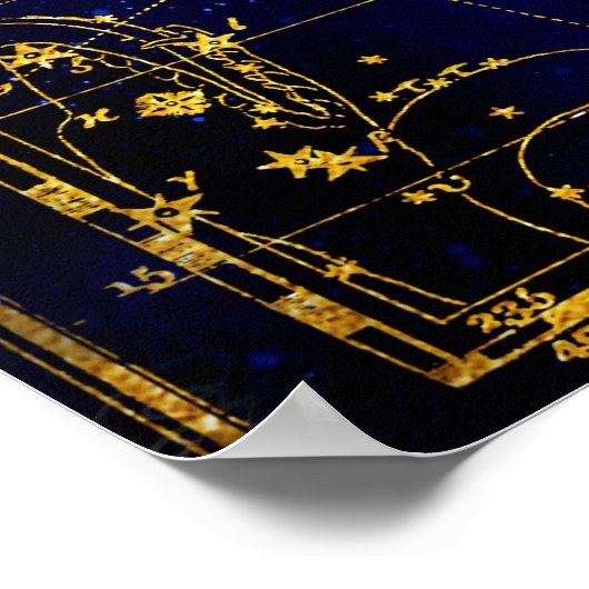 Poster Constellation de Bootes (Coin)