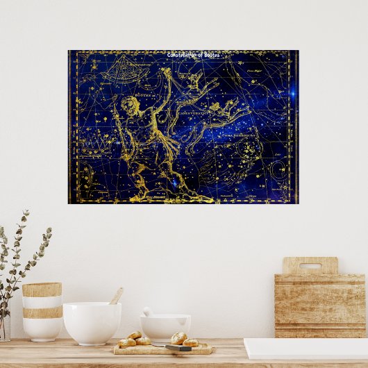 Poster Constellation de Bootes (Cuisine)