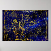 Poster Constellation de Bootes (Devant)