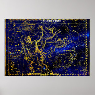 Poster Constellation de Bootes