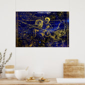 Poster Constellation de Capricorne (Cuisine)