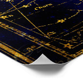 Poster Constellation de la Grande Ourse (Coin)