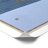 Poster Constellation de Libra, de 'Uranometria' par Joha (Coin)