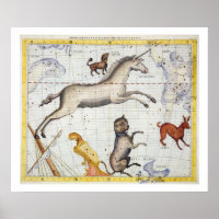 Constellation de Monoceros avec Canis Major et Mi