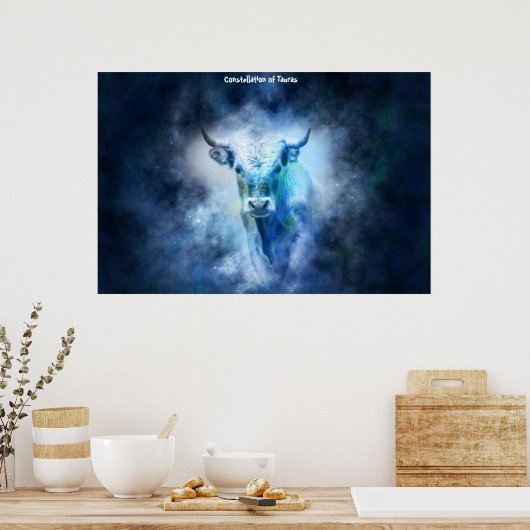 Poster Constellation de Tauras (Cuisine)