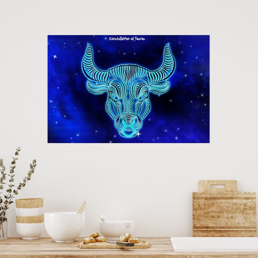 Poster Constellation de Tauras (Cuisine)