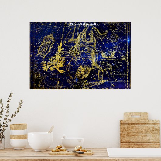 Poster Constellation d'Hercules (Cuisine)