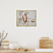 Poster Constellation d'Hercules avec Corona et Lyra, pl (Cuisine)