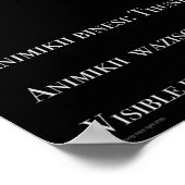 Poster Constellation d'Ojibwe (Coin)