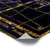 Poster Constellation du Bélier (Coin)