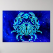 Poster Constellation du cancer (Devant)