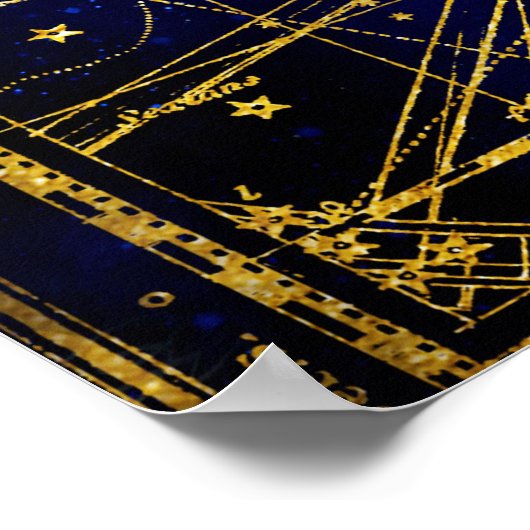 Poster Constellation du cancer (Coin)