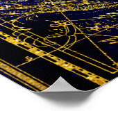 Poster Constellation du Cheval (Coin)