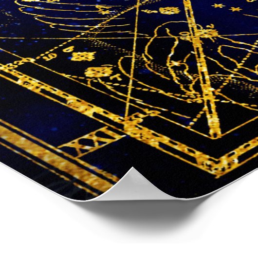 Poster Constellation du Dragon (Coin)