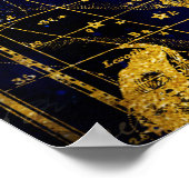 Poster Constellation du Scorpion (Coin)