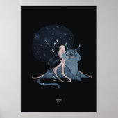 Poster CONSTELLATION LYNX par Alexandra Dikaia (Devant)
