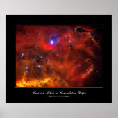 Poster Constellation Puppis Nebula, Hubble image de l'esp (Devant)