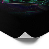 Poster Constellation rose (Coin)