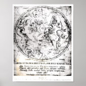 Poster Constellations de l'hémisphère Sud (Devant)