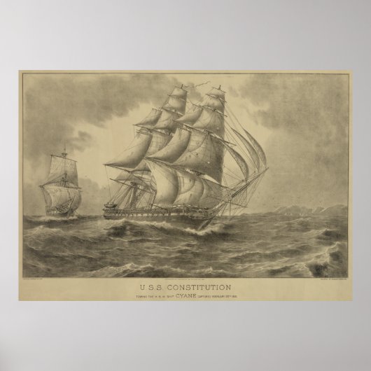 Poster Constitution des États-Unis (Devant)