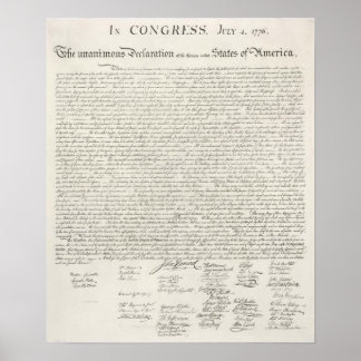 Poster Constitution des États-Unis d'Amérique