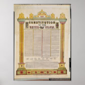 Poster Constitution des États-Unis d'Amérique (Devant)