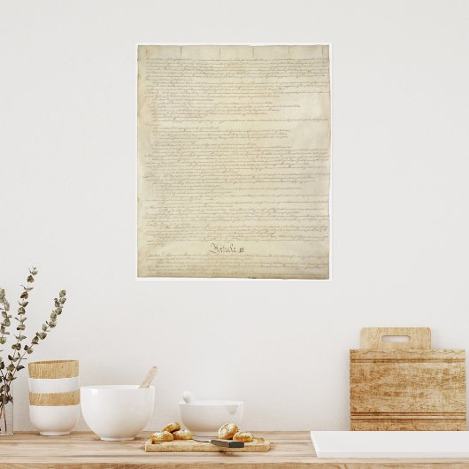 Poster Constitution des États-Unis_Pg 2 sur 4 (Cuisine)