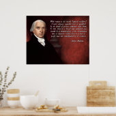 Poster Constitution James Madison (Cuisine)