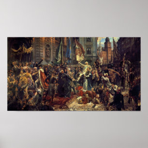 Poster Constitution polonaise