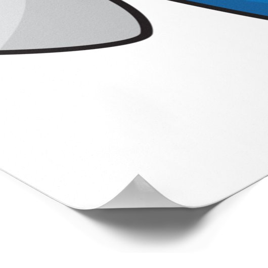 Poster Constructeur Avec Une Chaussure (Coin)