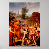 Poster Construction de l’arche par Noah (Devant)