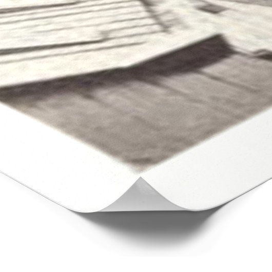 Poster Construction de la statue de la liberté (Coin)