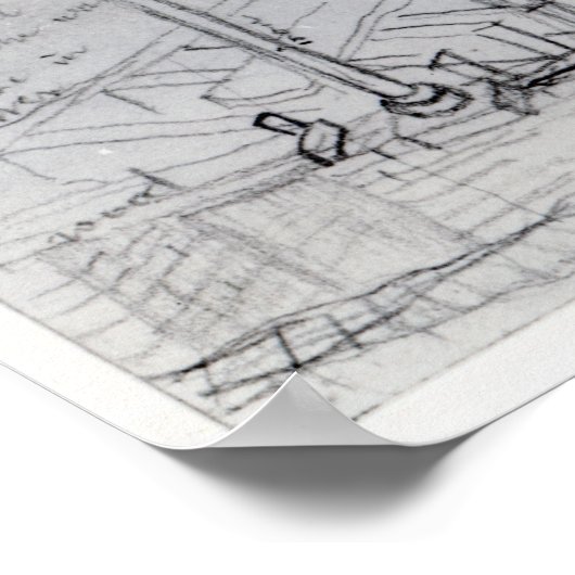 Poster Construction de nouvelles maisons (Coin)