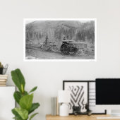 Poster Construction De Routes En Alaska 1916 (Bureau à domicile)