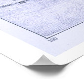 Poster Construction du pont Brooklyn, New York (litho) (Coin)