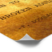 Poster Construire des enfants forts Citation inspirée (Coin)