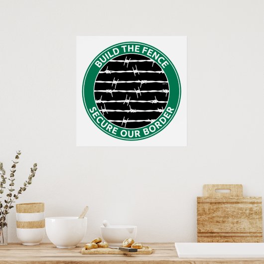 Poster Construire la clôture (Cuisine)