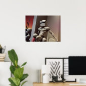 Poster Construire la Magie et Ils Viendront (Bureau à domicile)