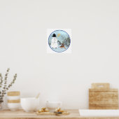 Poster Construire un bonhomme de neige (Cuisine)