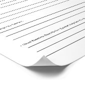 Poster Construire-un-journal des symptômes et des poussée (Coin)