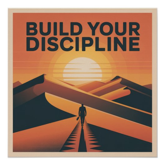 Poster Construire Votre Discipline (Devant)