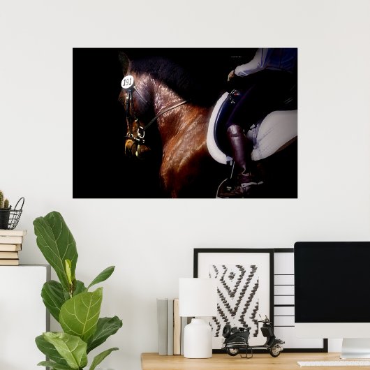 Poster Construit à Dernier (Bureau à domicile)