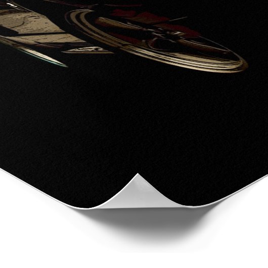 Poster Construit pour la course (Coin)