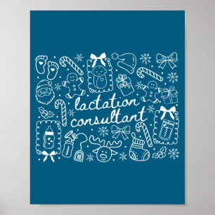 Poster Consultante en lactation Groovy Coquette Allaiteme