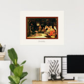Poster Consultation de l'Oracle ~ John William Waterhouse (Bureau à domicile)