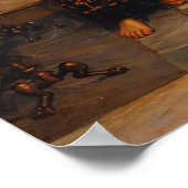 Poster Consulter l'Oracle par John William Waterhouse (Coin)