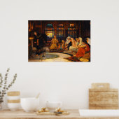 Poster Consulter l'Oracle par John William Waterhouse (Cuisine)
