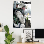 Poster Contact! (Bureau à domicile)