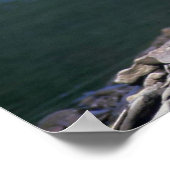 Poster Contact oculaire léopard nuageux (Coin)