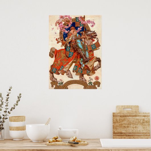 Poster Conte de fées - Leyendecker (Cuisine)